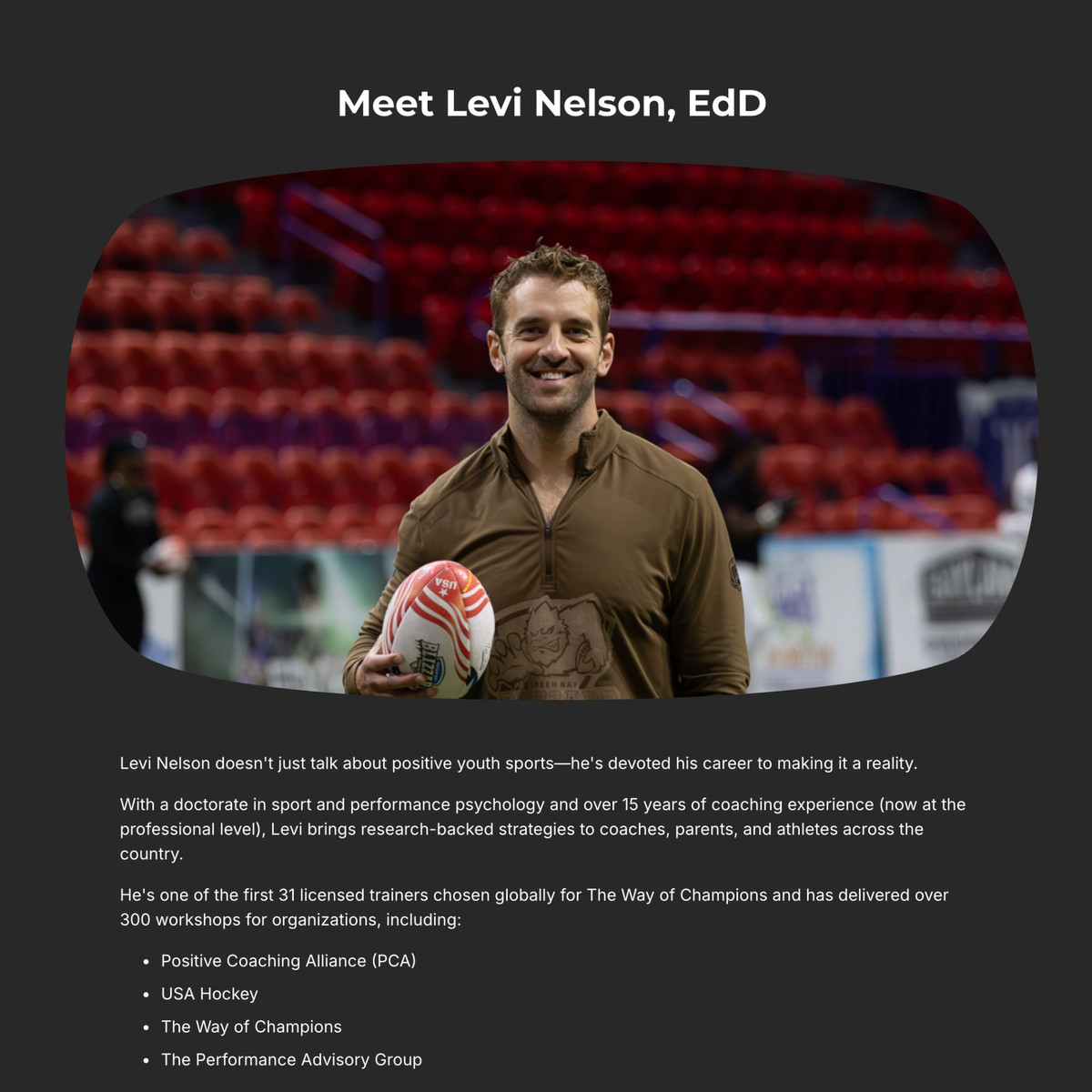 Personal Brand Website project sample 2